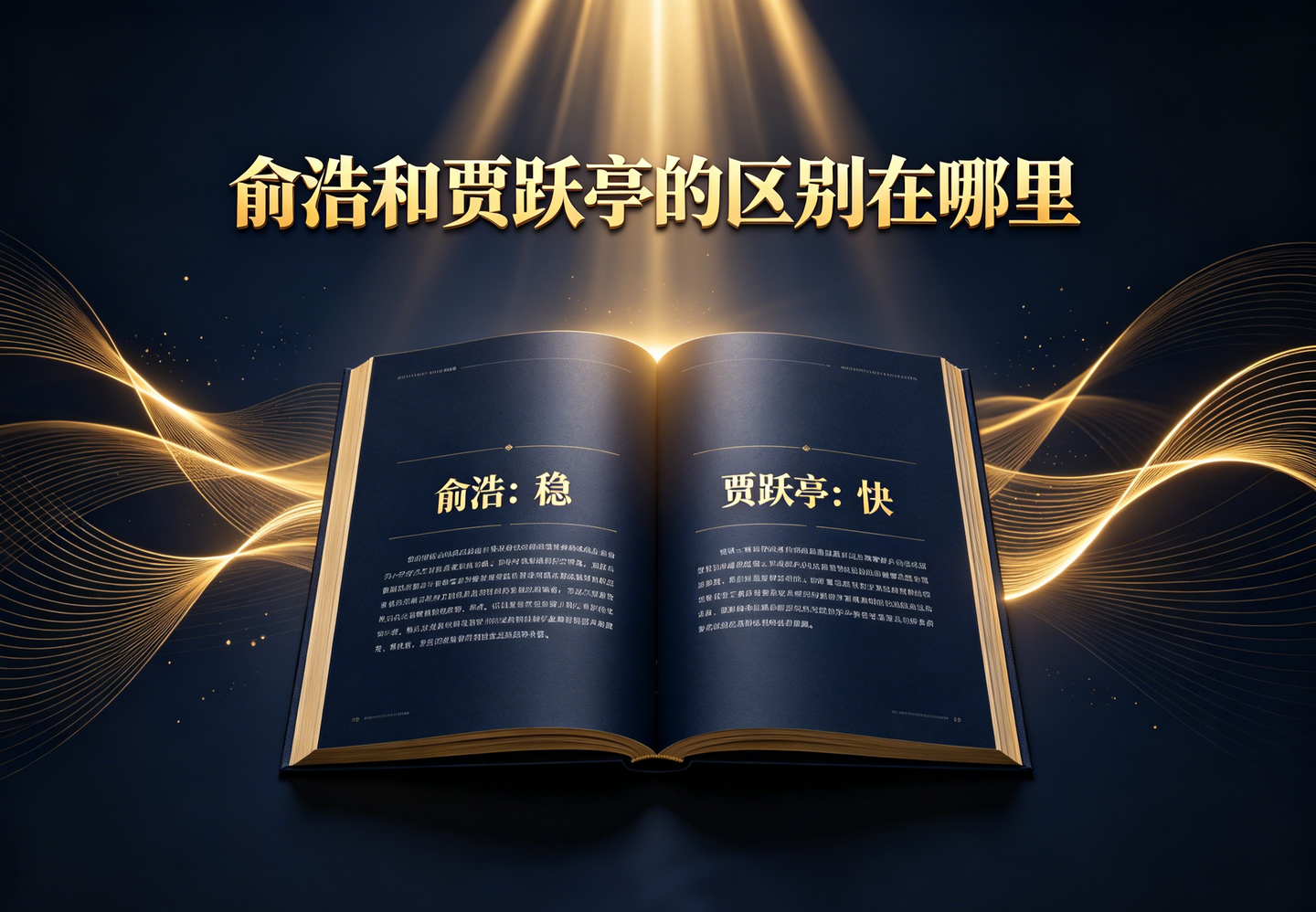 俞浩和贾跃亭的区别在哪里