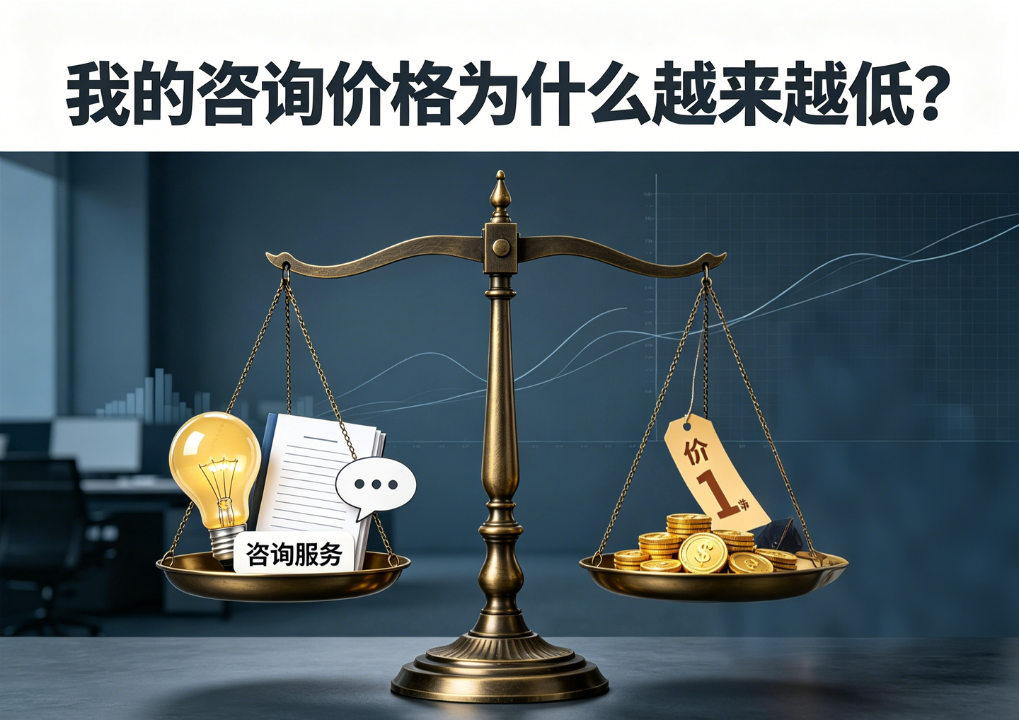 我的咨询价格为什么越来越低？