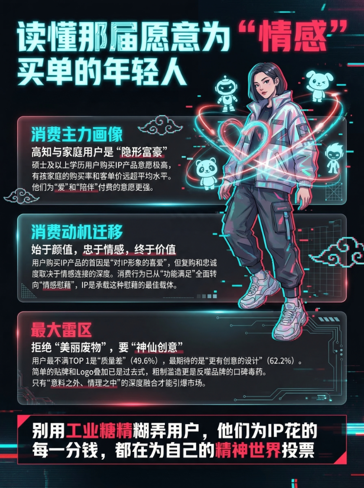 解码IP消费新逻辑：从“功能满足”到“为情绪与认同买单”
