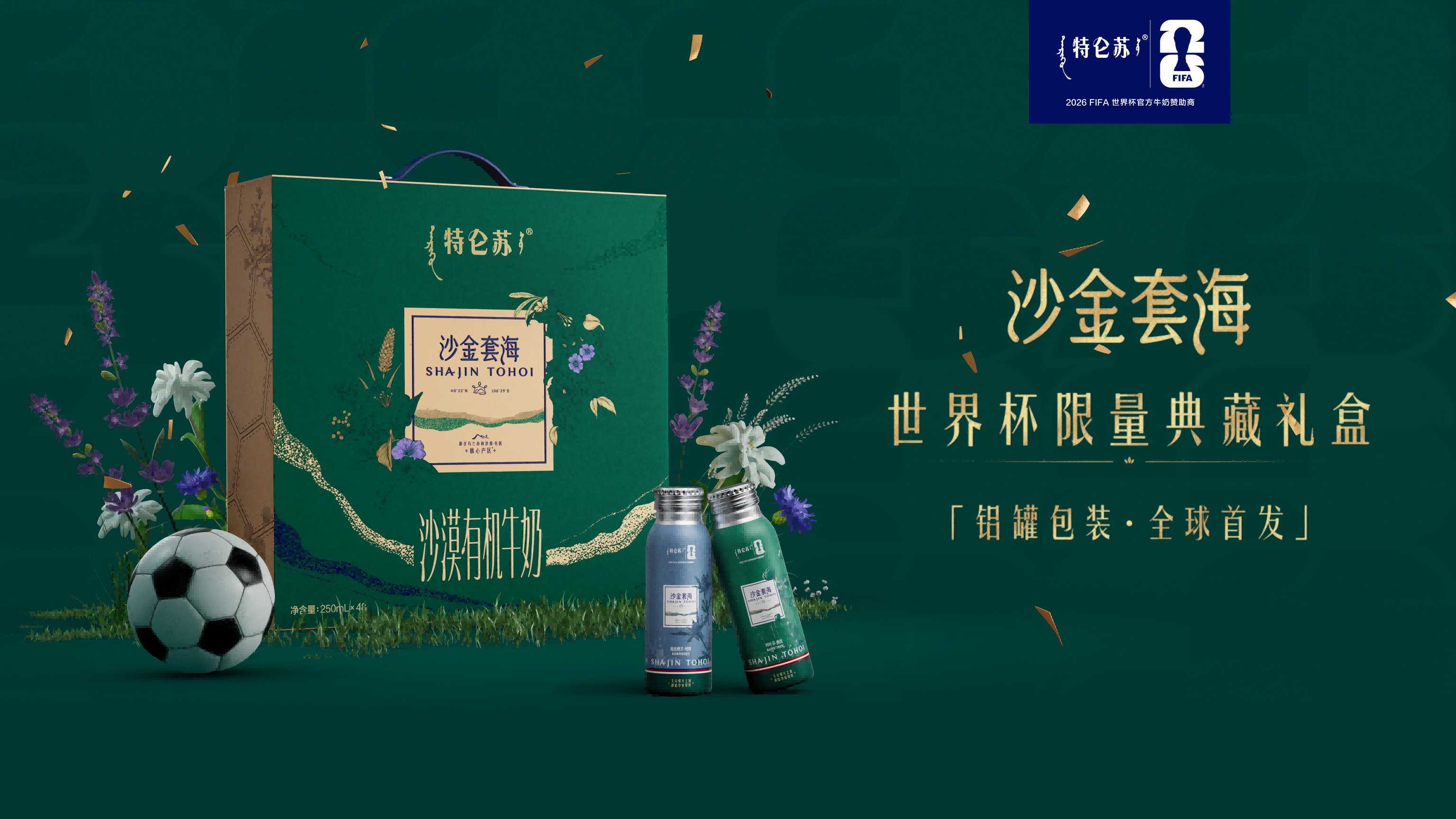 拿出“顶配”牛奶、首发铝罐包装！世界杯收官日，特仑苏玩把“高端局”