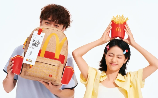 麦当劳大薯日，上了一个大薯包