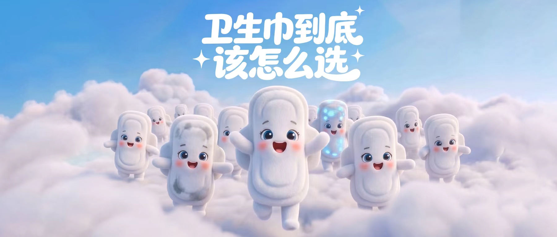 女生必看！选卫生巾不用“太较真了”～