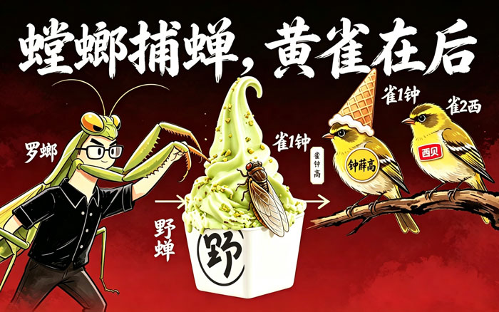 蹭流钟薛高，西贝向罗永浩发起总攻