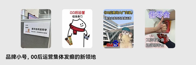 品牌小号，00后运营集体发癫的新领地