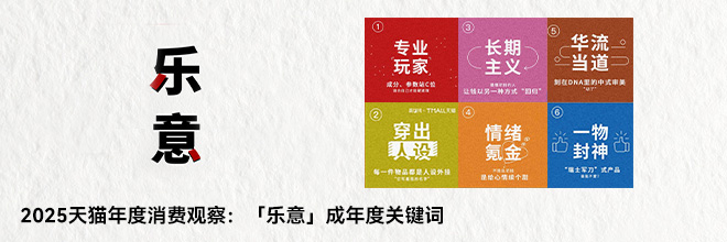 2025天貓年度消費(fèi)觀(guān)察：「樂(lè)意」成年度關(guān)鍵詞