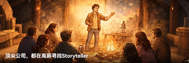 顶尖公司,都在高薪寻找Storyteller 顶尖公司,都在高薪寻找Storyteller