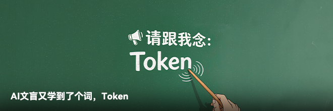 AI文盲又学到了个词，Token
