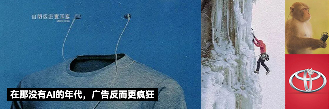 在那没有AI的年代，广告反而更疯狂
