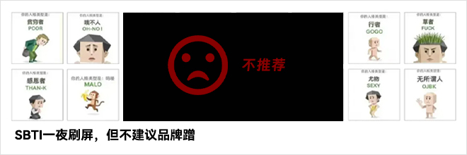 SBTI一夜刷屏，但不建議品牌蹭