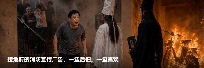 接地府的消防宣传广告,一边后怕,一边喜欢 接地府的消防宣传广告,一边后怕,一边喜欢