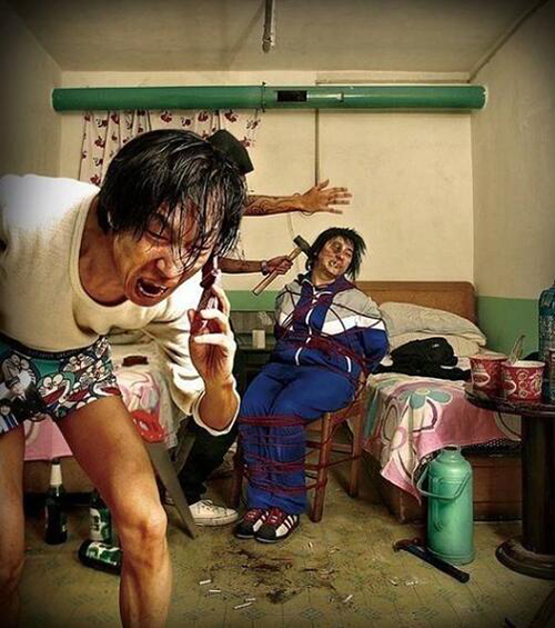 这是摄影师池磊的《五星招待所》在中国,招待所大多都是一个肮脏破旧