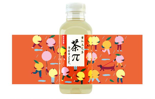 农夫山泉又出新产品茶π你是要和小茗同学比呆萌吗