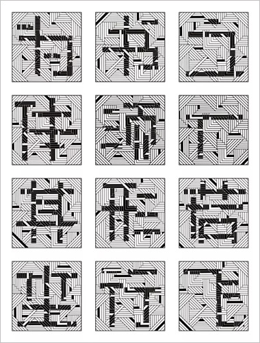 创意字体设计  一等奖作品名称:网格体作者:张强评委点评陈绍华:当
