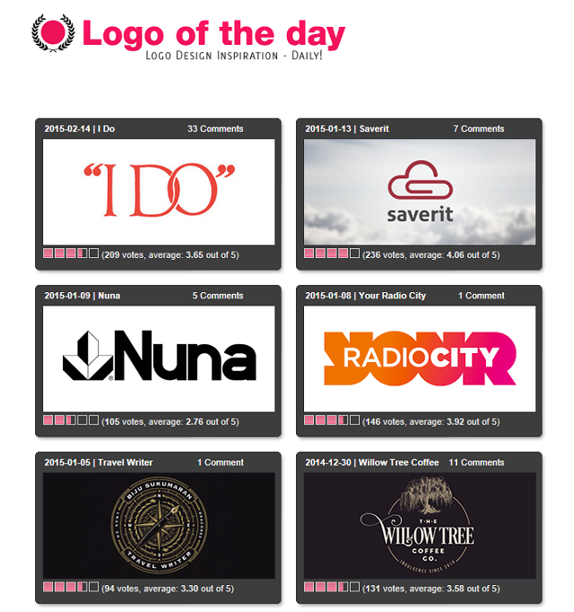 11个LOGO素材网站,看看国外设计师的标识大