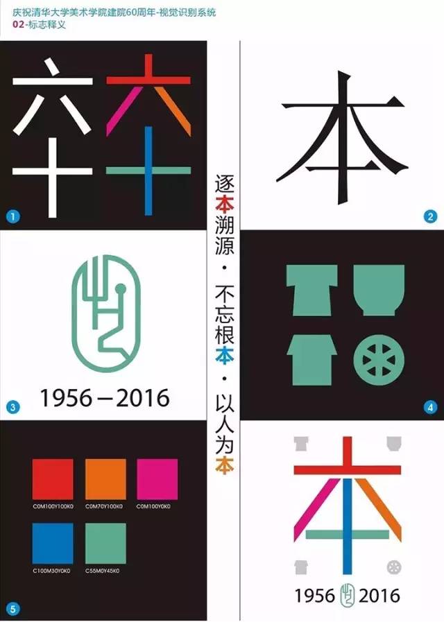 本山大叔设计的吗清华美院60周年院庆logo公布