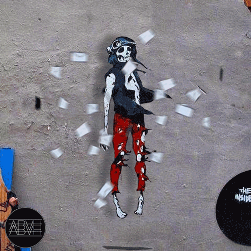 gif 动图 | 当这些魔性的街头涂鸦动起来时,简直酷炫到炸裂!