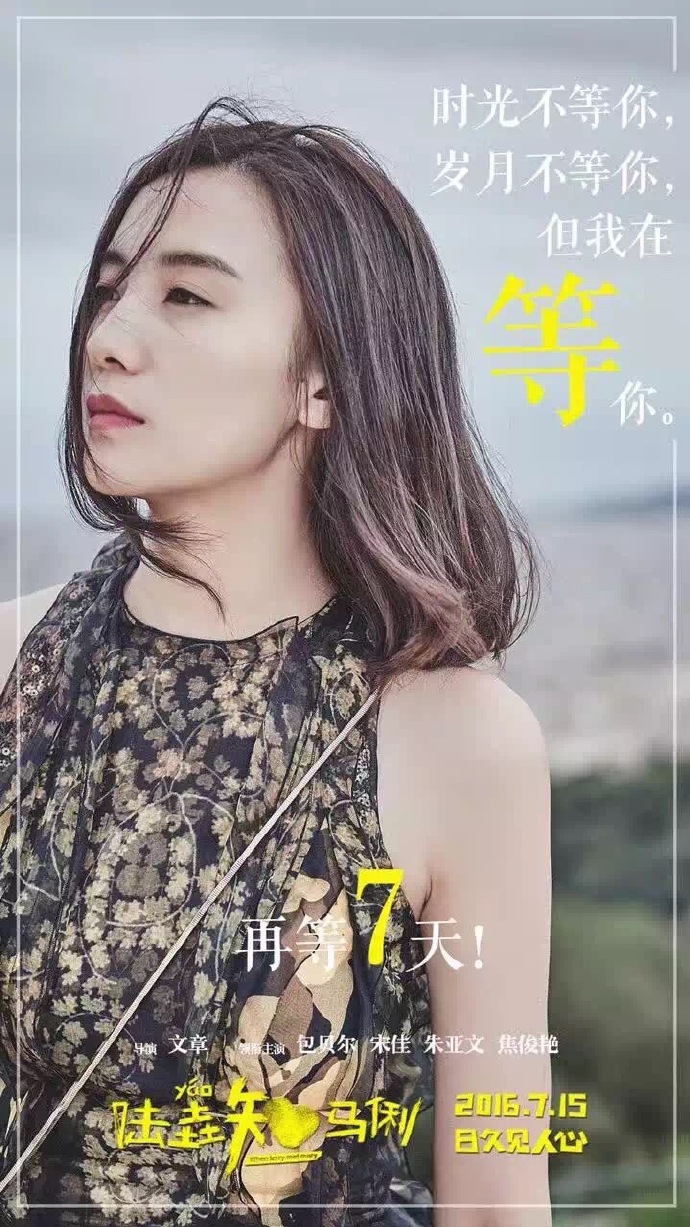 不论剧情如何陆垚知马俐的海报文案深得我心