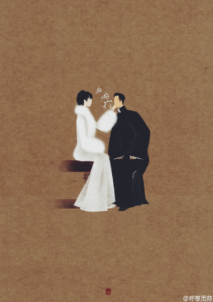 这位爱画「无脸男」的插画师,让中国风美出了新高度!