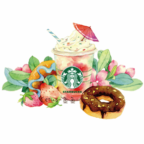 这个万圣节,36位插画师把星巴克女郎耍了.