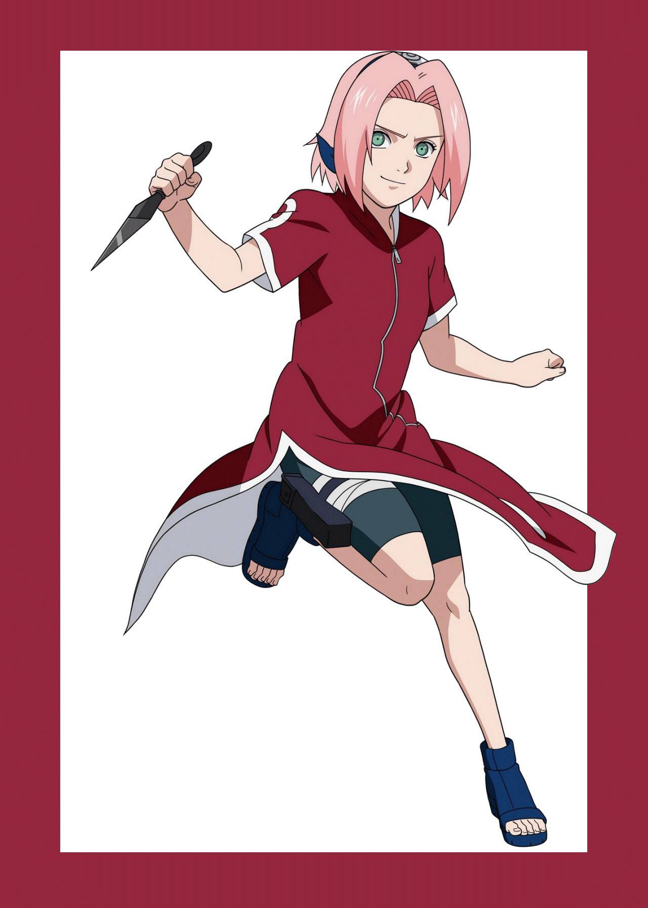 1, 春野樱 来自:《火影忍者》 代言品牌:alexander wang 粉发碧眼的