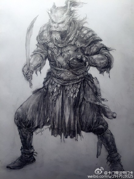 硬派画匠刘冬子作品展东方猴子燃爆了