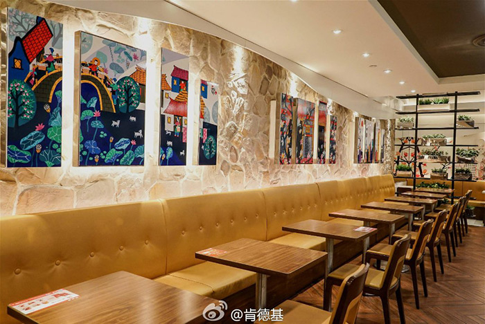 为致敬中国传统文化肯德基打造浓浓中国风鸡年主题餐厅