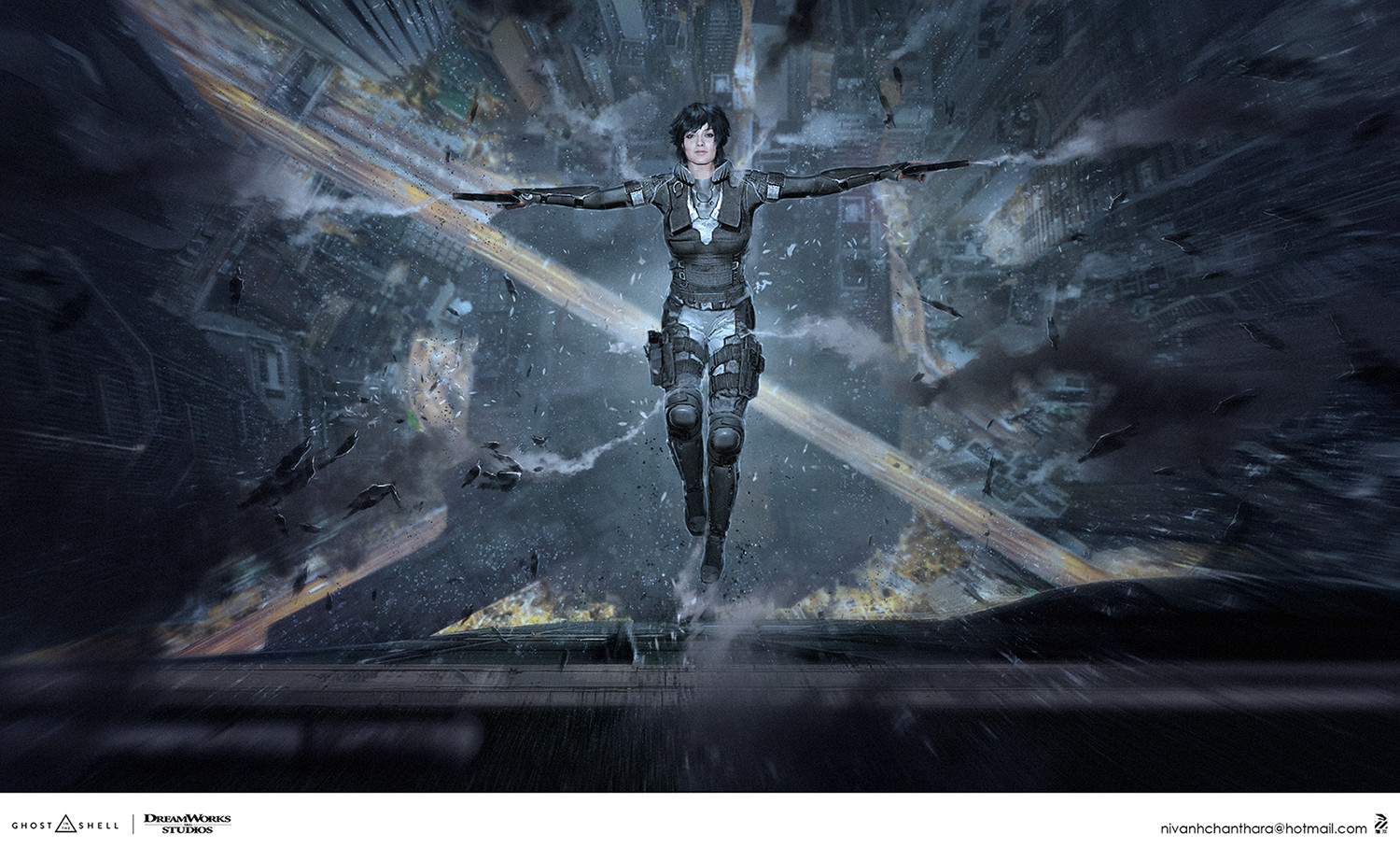 相比电影,《攻壳机动队》的概念设计更加惊艳!