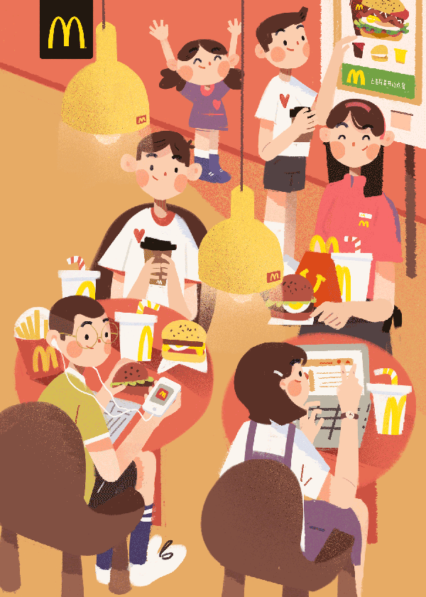 麦当劳开启全新未来2.0模式,感受送餐到桌的便利