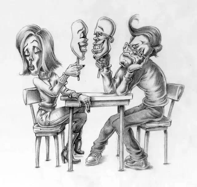 讽刺现实的 21 幅人性插画,看完脸上火辣辣的疼!