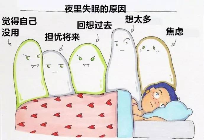 插画 丨 女生最真实,最舒服的生活状态