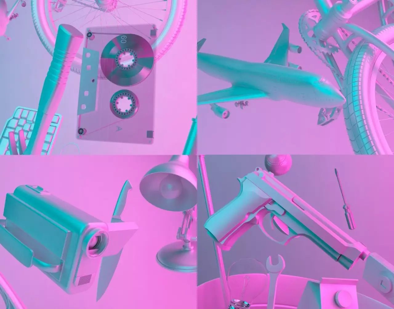 风靡设计圈和时尚圈的蒸汽波到底是种什么风格