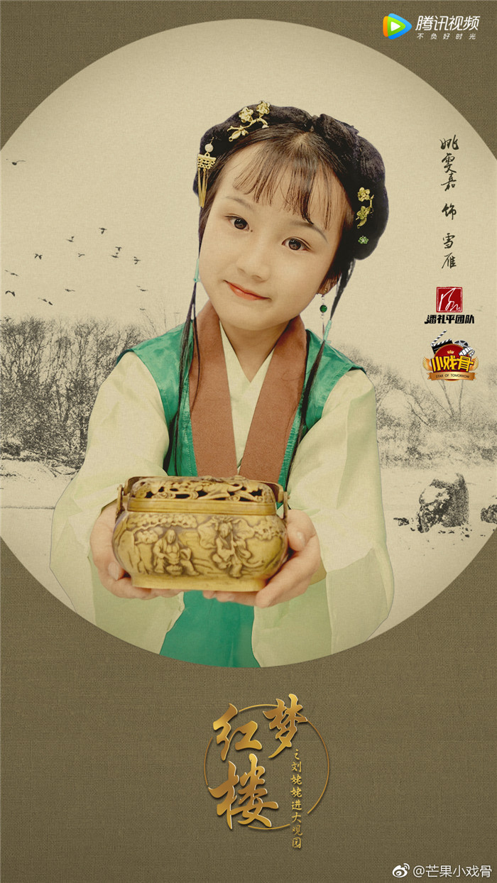 小戏骨演绎《红楼梦》,除了演技满分,这些海报美炸了!
