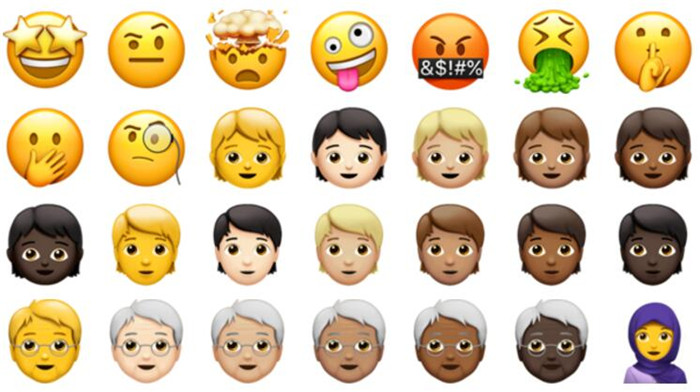 精靈王吸血鬼美人魚emoji發佈190個最新表情清單