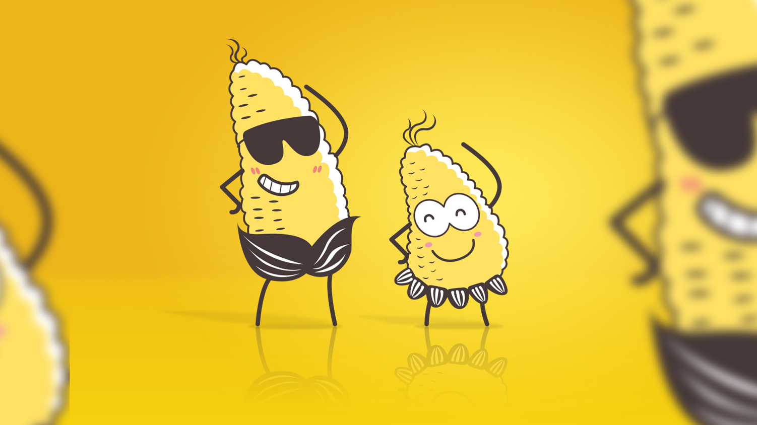 几粒玉米汁几粒就健康营养有粒量品牌形象包装合集