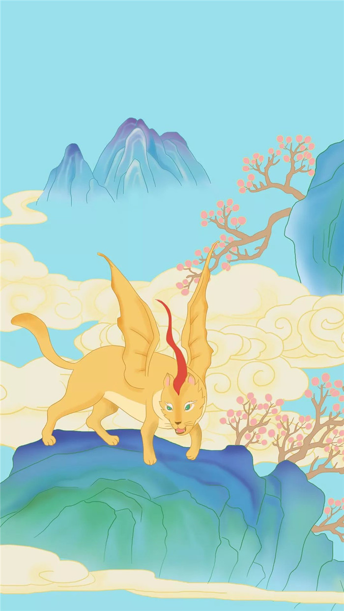 仙气十足,来自故宫的神兽系列壁纸