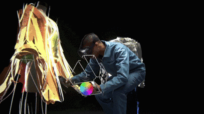 谷歌VR绘画神器Tilt Brush，在空中作画，酷到炸