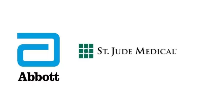 4,雅培完成收购圣犹达医疗