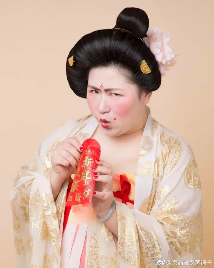 180斤的唐代仕女表情包走红博物院都为她打call