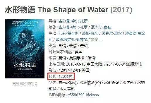 《水形物语》内地版裸露戏遭删减，这打码方式太特别了吧！