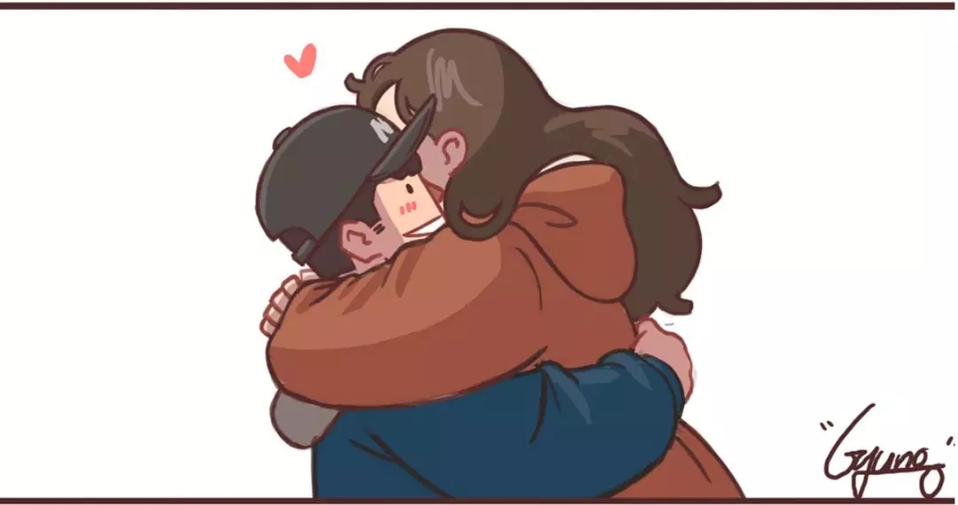 茫茫人海中,与你相识相爱,何其幸. 只要你来,多久我都会等.