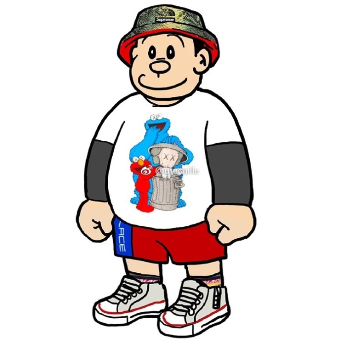 优衣库KAWS×芝麻街合作系列