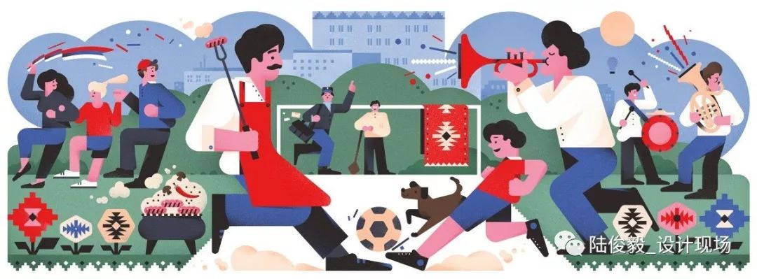 32支球队，32幅插画…谷歌世界杯涂鸦简直屌爆了！