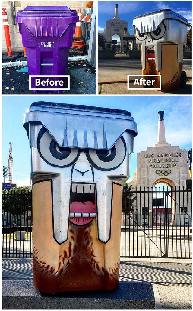 美国街头艺术家tom bob,让平凡的街头变得妙趣横生!