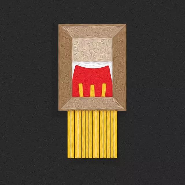 麦当劳竟用2幅海报抢走千万名画风头！跨界艺术背后还有啥野心？