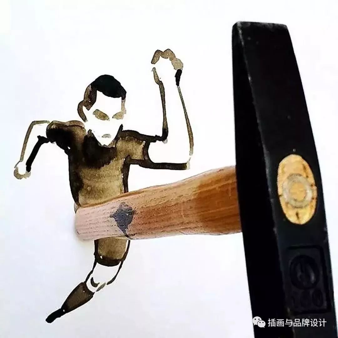 大叔的创意插画火遍全球,内心OS却是:玩创意真的很痛苦!