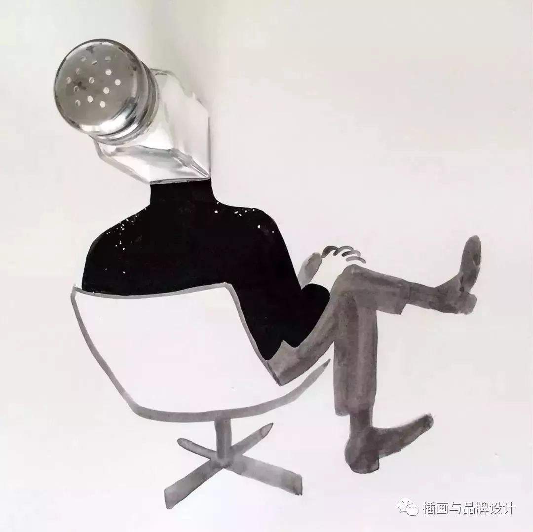 大叔的创意插画火遍全球,内心OS却是:玩创意真的很痛苦!