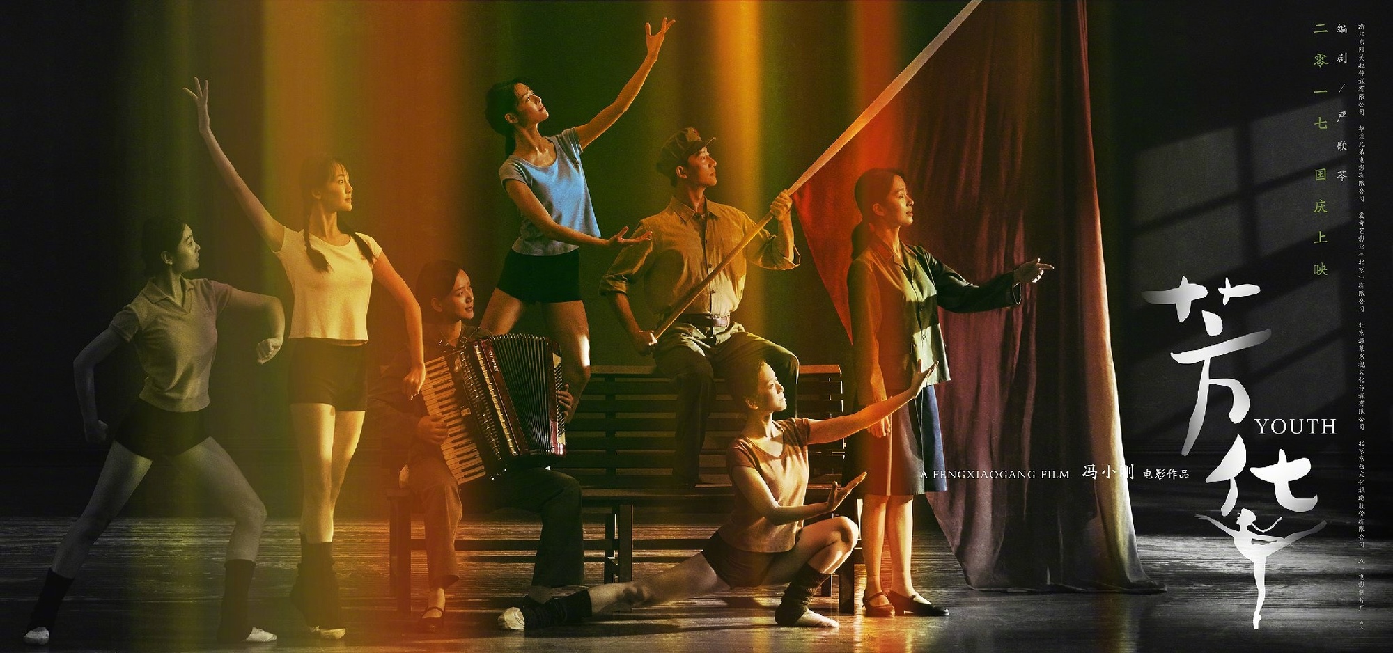 电影《芳华》宣传海报