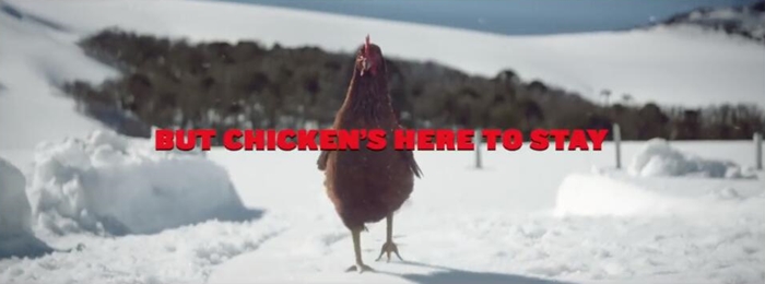肯德“鸡”和火鸡的对决，KFC 西部风格圣诞大片