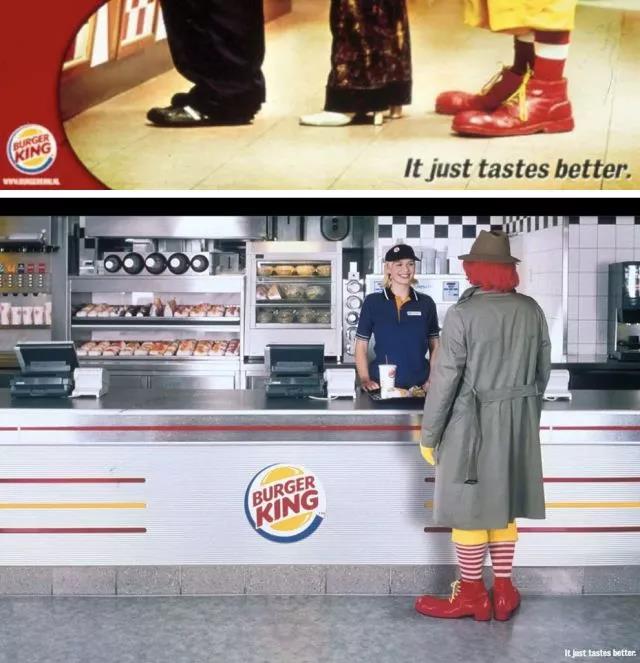 汉堡王 VS 麦当劳：专业互怼50年