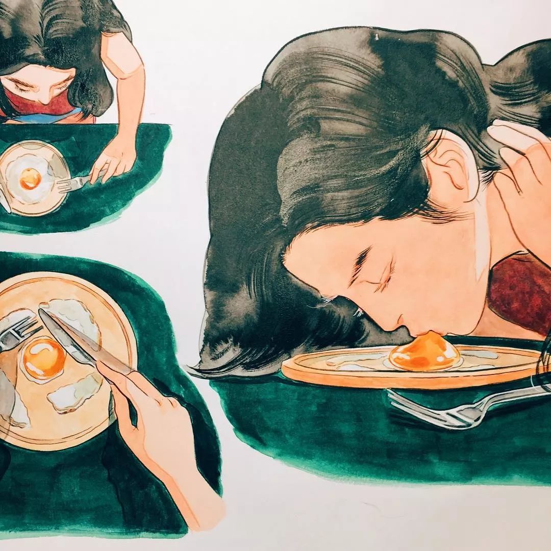 许多品牌找她作画，这个天才美女画家，非常酷！